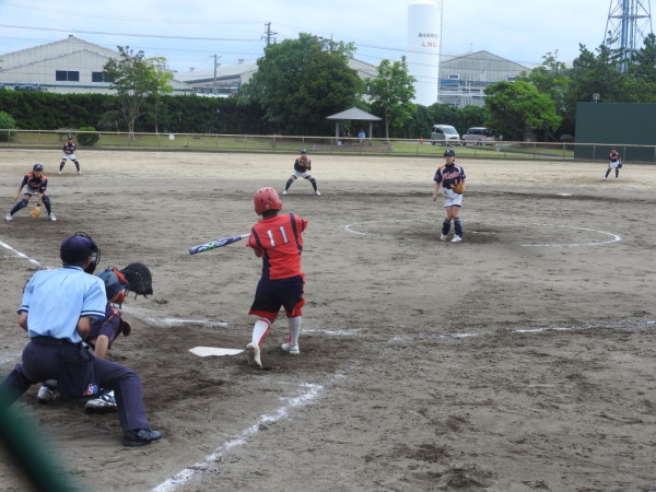 第67回石川県中学校ソフトボール大会 2回戦（野田　対　中能登戦）